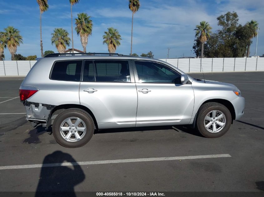 2010 Toyota Highlander VIN: 5TDZA3EH8AS005773 Lot: 40585018