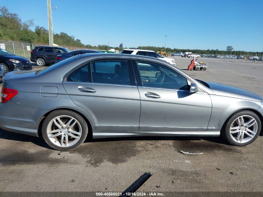 2012 Mercedes-Benz C 300 Luxury 4Matic/Sport 4Matic VIN: WDDGF8BB7CR209249 Lot: 40585021