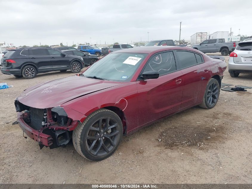 2023 Dodge Charger Sxt VIN: 2C3CDXBG1PH518889 Lot: 40585046