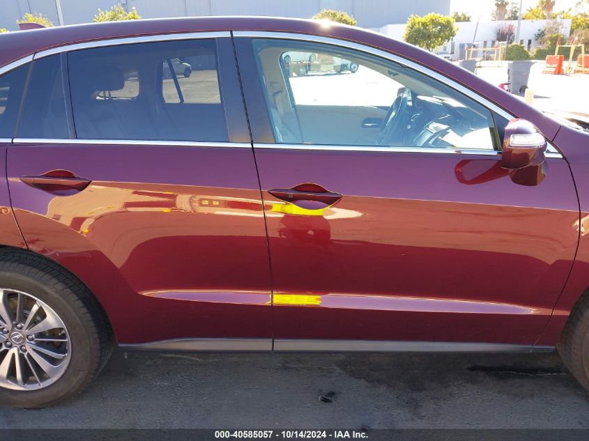 2016 Acura Rdx Advance Package VIN: 5J8TB3H76GL010584 Lot: 40585057