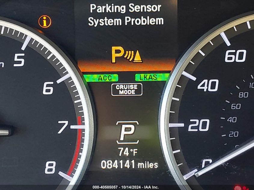 2016 Acura Rdx Advance Package VIN: 5J8TB3H76GL010584 Lot: 40585057