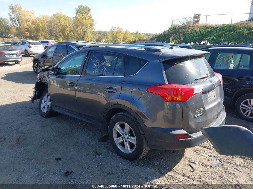 VIN 2T3RFREVXDW068564 2013 Toyota RAV4, Xle no.3