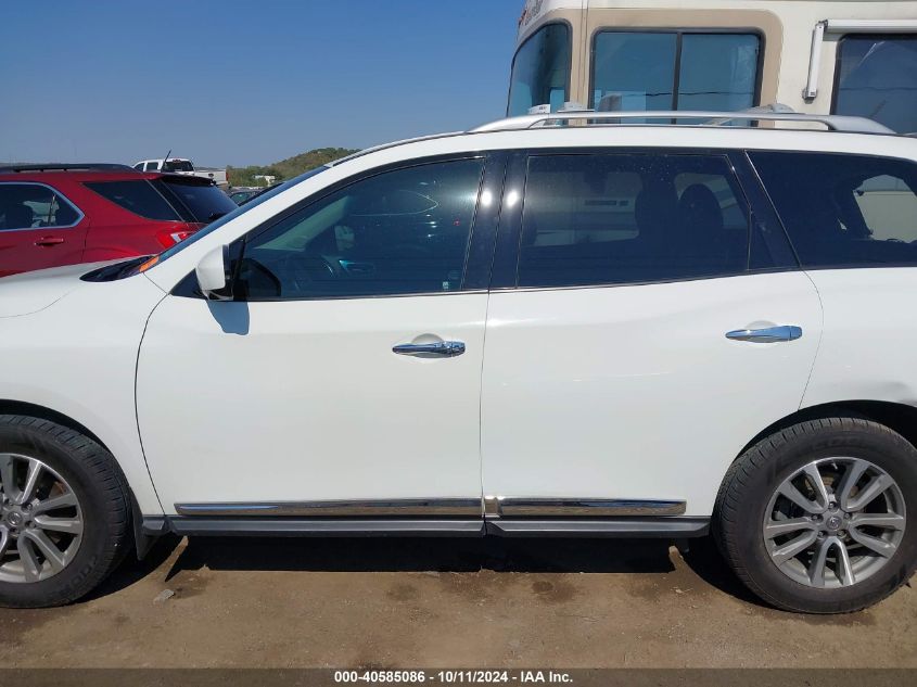 2016 Nissan Pathfinder Sl VIN: 5N1AR2MN3GC612421 Lot: 40585086