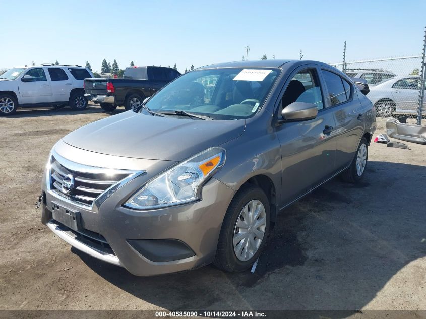 2017 Nissan Versa 1.6 S+ VIN: 3N1CN7AP6HL862496 Lot: 40585090