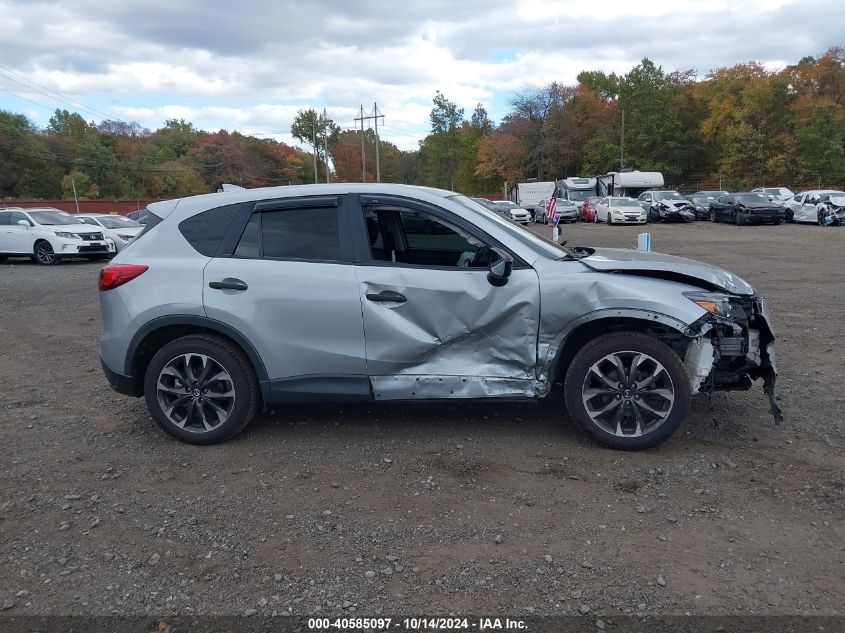 2016 Mazda Cx-5 Grand Touring VIN: JM3KE4DY3G0618335 Lot: 40585097