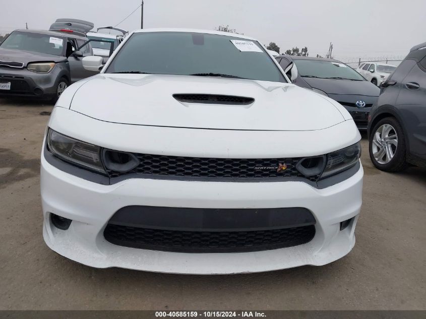 2019 Dodge Charger Scat Pack Rwd VIN: 2C3CDXGJ9KH564208 Lot: 40585159