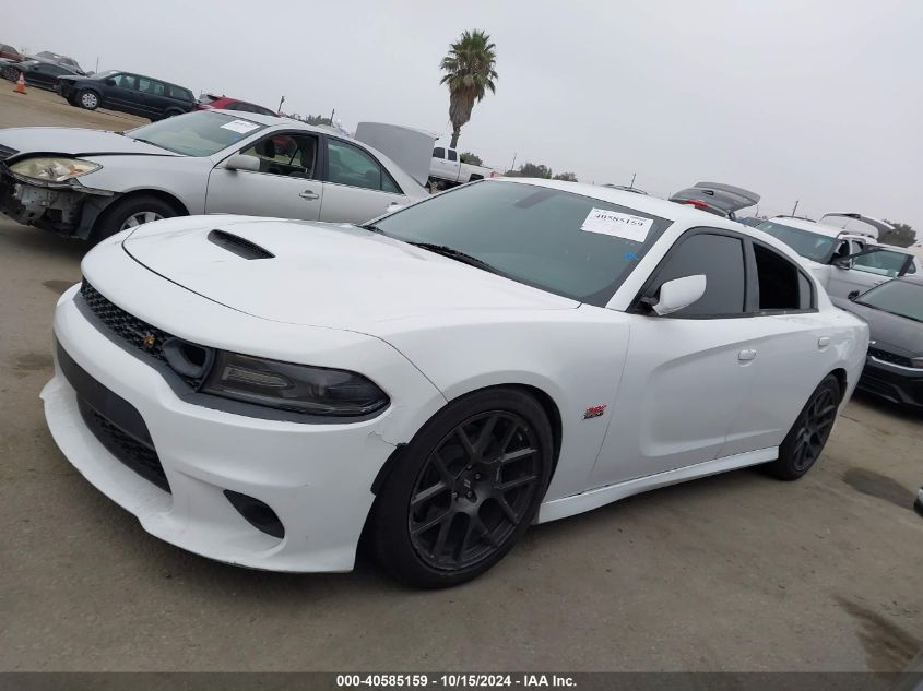 2019 Dodge Charger Scat Pack Rwd VIN: 2C3CDXGJ9KH564208 Lot: 40585159