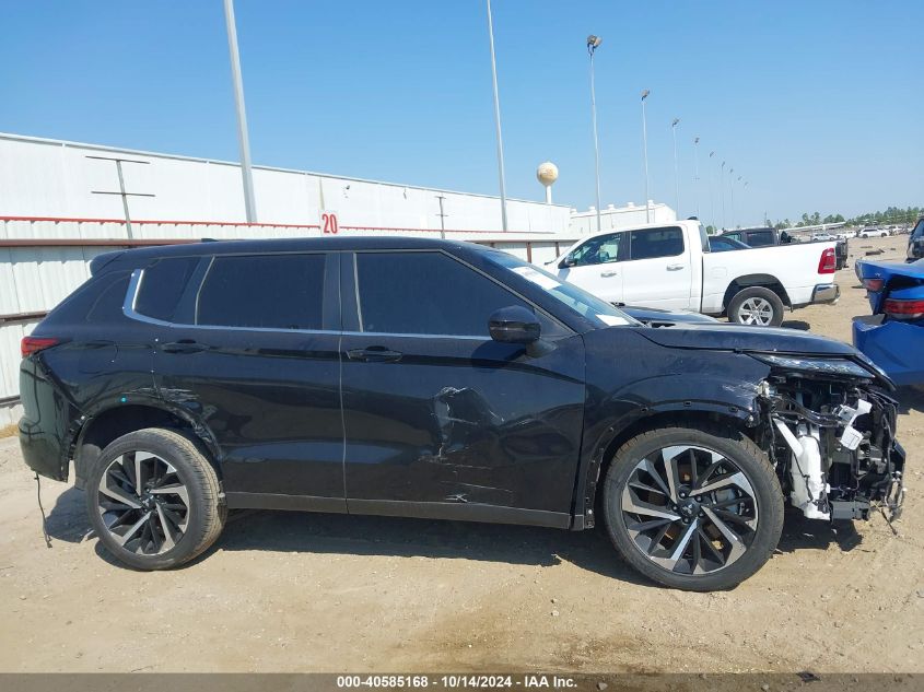 2024 Mitsubishi Outlander Se 2.5 2Wd/Se Black Edition S-Awc/Se Black Edition W/Pano Roof VIN: JA4J3VA82RZ038345 Lot: 40585168