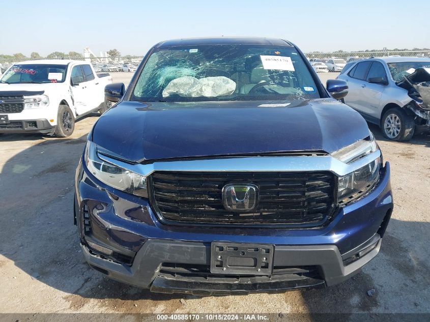 2022 Honda Ridgeline Rtl-E VIN: 5FPYK3F78NB004865 Lot: 40585170