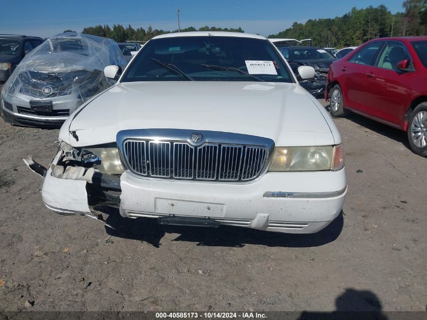 2000 Mercury Grand Marquis Ls VIN: 2MEFM75W6YX695066 Lot: 40585173