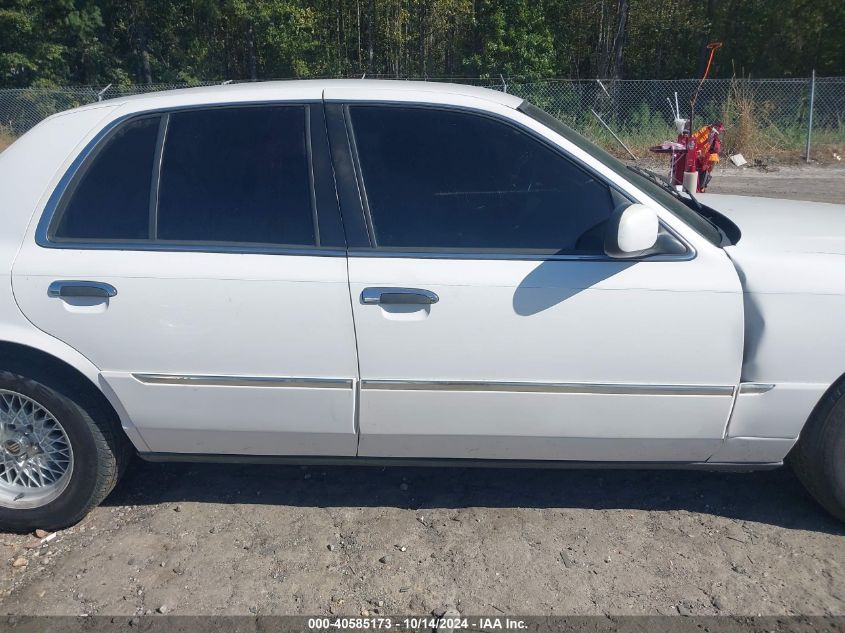 2000 Mercury Grand Marquis Ls VIN: 2MEFM75W6YX695066 Lot: 40585173