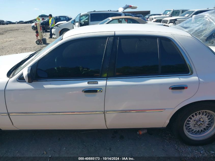 2000 Mercury Grand Marquis Ls VIN: 2MEFM75W6YX695066 Lot: 40585173