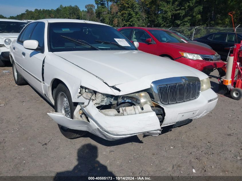 2000 Mercury Grand Marquis Ls VIN: 2MEFM75W6YX695066 Lot: 40585173