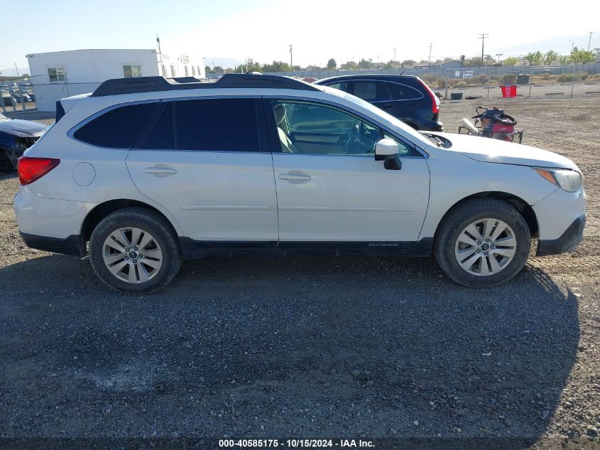 2015 Subaru Outback 2.5I Premium VIN: 4S4BSADC2F3347989 Lot: 40585175