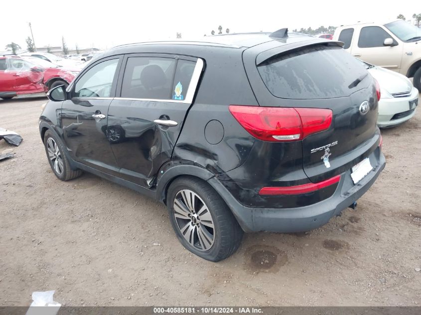 VIN KNDPC3AC0E7657797 2014 KIA Sportage, EX no.3