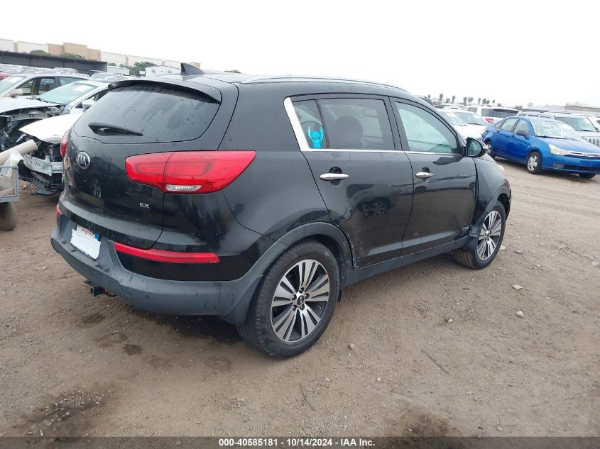 VIN KNDPC3AC0E7657797 2014 KIA Sportage, EX no.4