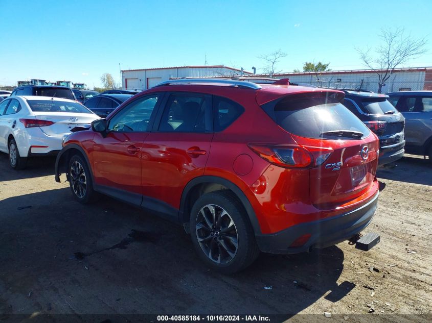 2016 MAZDA CX-5 GRAND TOURING - JM3KE4DY2G0811978