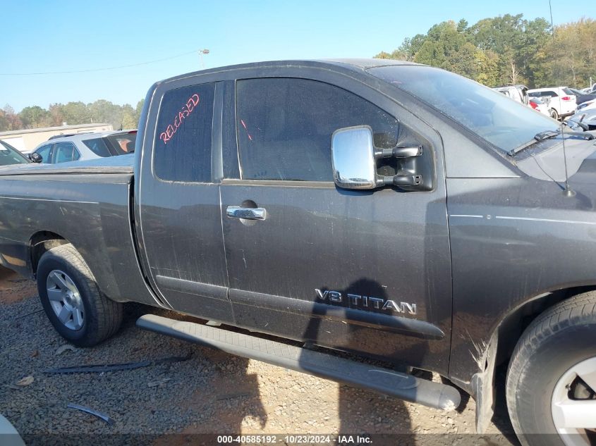 2006 Nissan Titan Le VIN: 1N6BA06A36N501527 Lot: 40585192