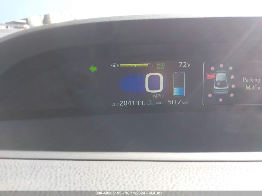 JTDKARFU6K3084900 2019 Toyota Prius Xle