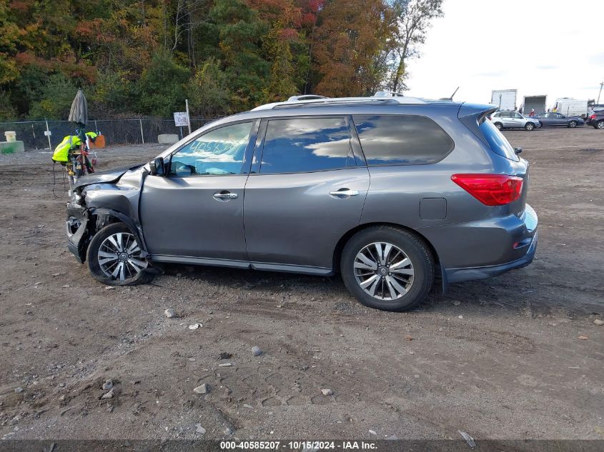 2017 Nissan Pathfinder Sl VIN: 5N1DR2MM7HC612394 Lot: 40585207