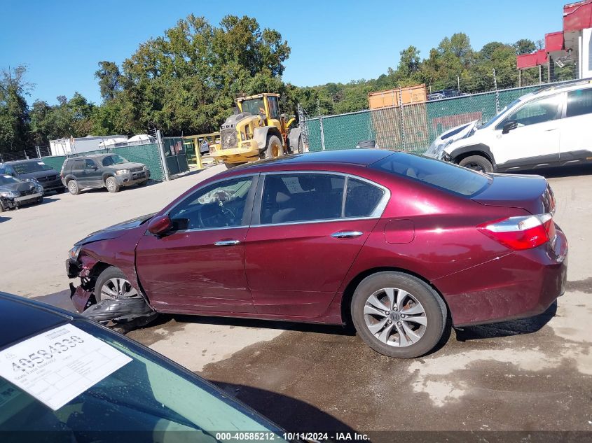 1HGCR2F33DA212019 2013 Honda Accord Lx