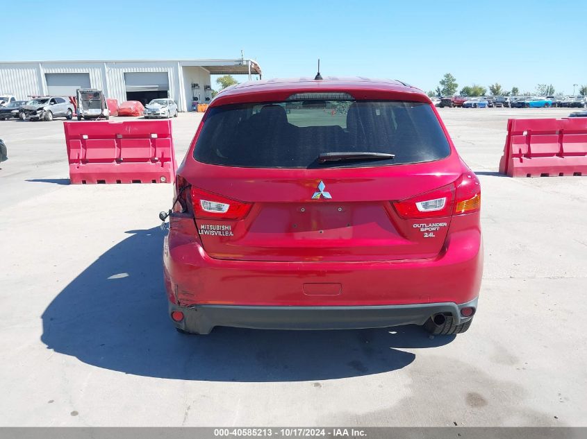 2015 Mitsubishi Outlander Sport Es VIN: 4A4AP3AW0FE038336 Lot: 40585213