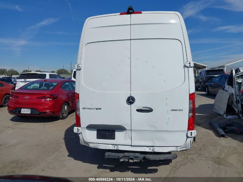 2019 Mercedes-Benz Sprinter 2500 High Roof V6 VIN: WD3PF1CD4KP179973 Lot: 40585224