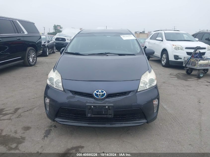 2015 Toyota Prius VIN: JTDKN3DU6F1926849 Lot: 40585226