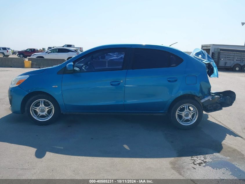 2017 Mitsubishi Mirage G4 Es VIN: ML32F3FJ7HHF07263 Lot: 40585231