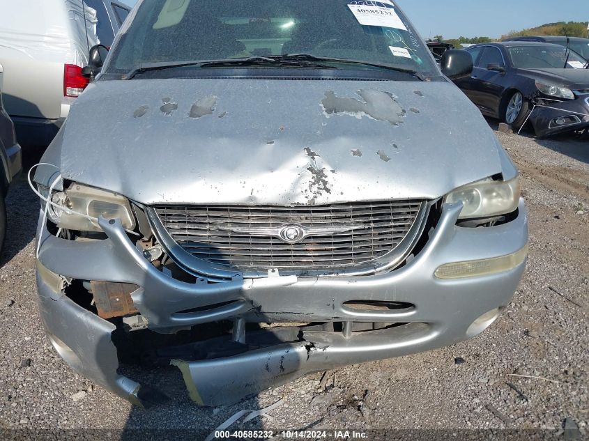 2000 Chrysler Town & Country Lx VIN: 1C4GP44G8YB666127 Lot: 40585232