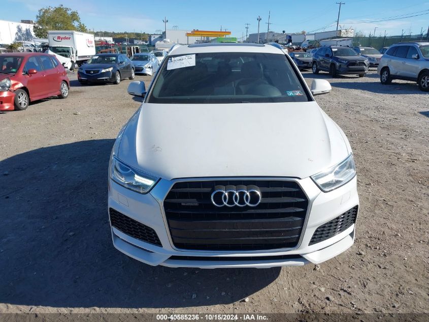 2018 Audi Q3 2.0T Premium/2.0T Sport Premium VIN: WA1ECCFS0JR017332 Lot: 40585236