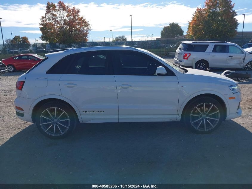 2018 Audi Q3 2.0T Premium/2.0T Sport Premium VIN: WA1ECCFS0JR017332 Lot: 40585236