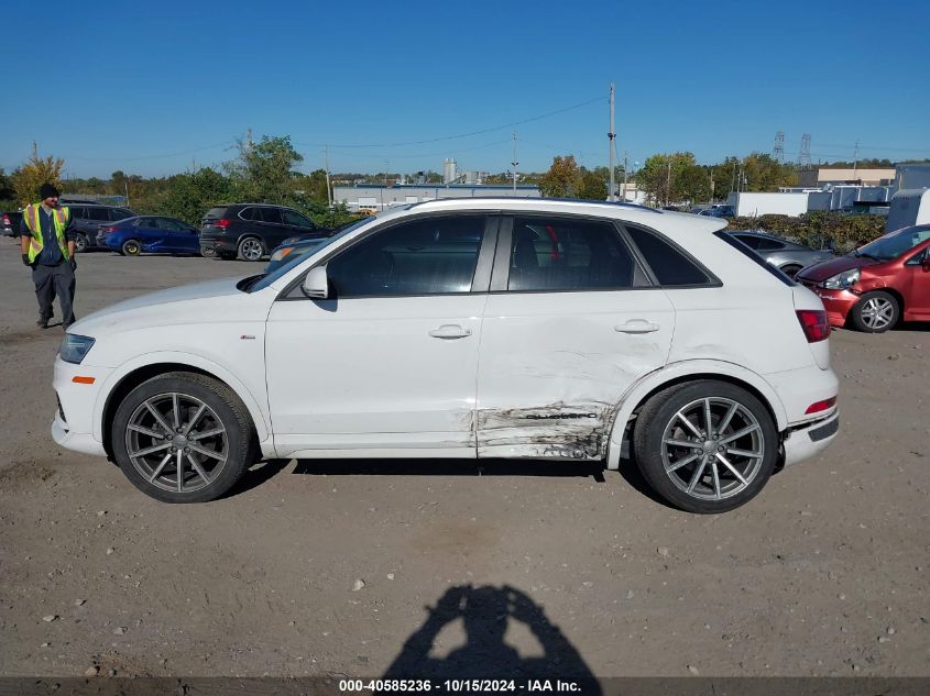 2018 Audi Q3 2.0T Premium/2.0T Sport Premium VIN: WA1ECCFS0JR017332 Lot: 40585236