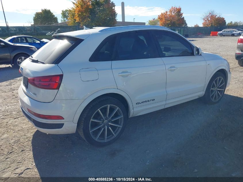 2018 Audi Q3 2.0T Premium/2.0T Sport Premium VIN: WA1ECCFS0JR017332 Lot: 40585236