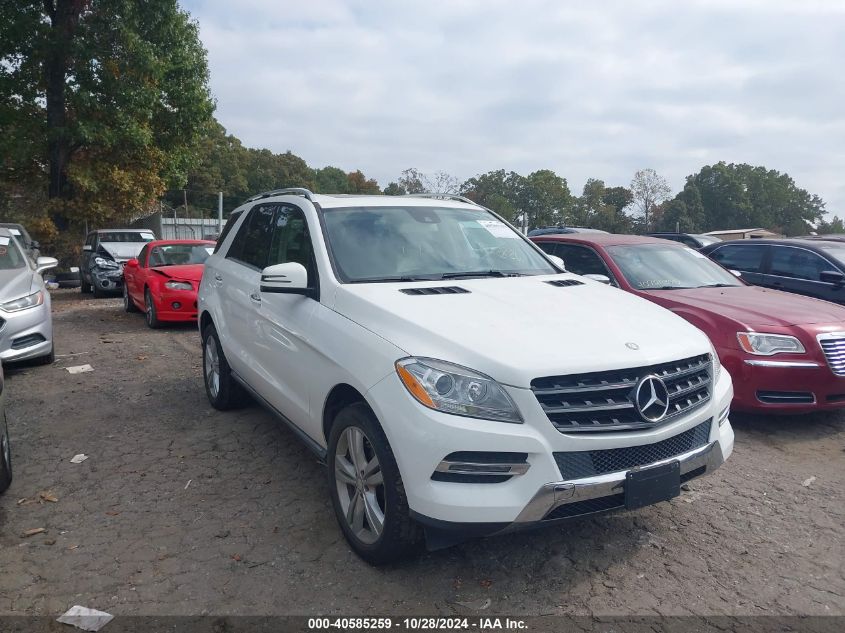 VIN 4JGDA5JB2FA464529 2015 Mercedes-Benz ML 350 no.1