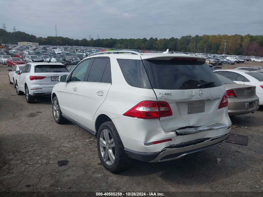 VIN 4JGDA5JB2FA464529 2015 Mercedes-Benz ML 350 no.3