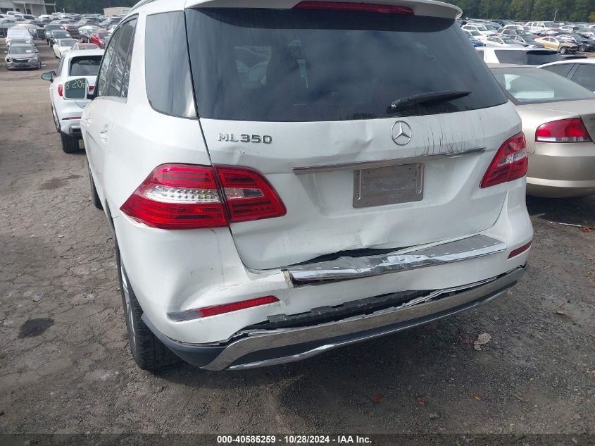 2015 Mercedes-Benz Ml 350 VIN: 4JGDA5JB2FA464529 Lot: 40585259