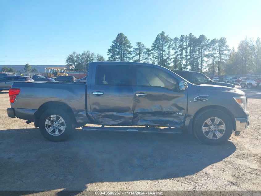 2017 Nissan Titan Sv VIN: 1N6AA1E61HN505643 Lot: 40585267