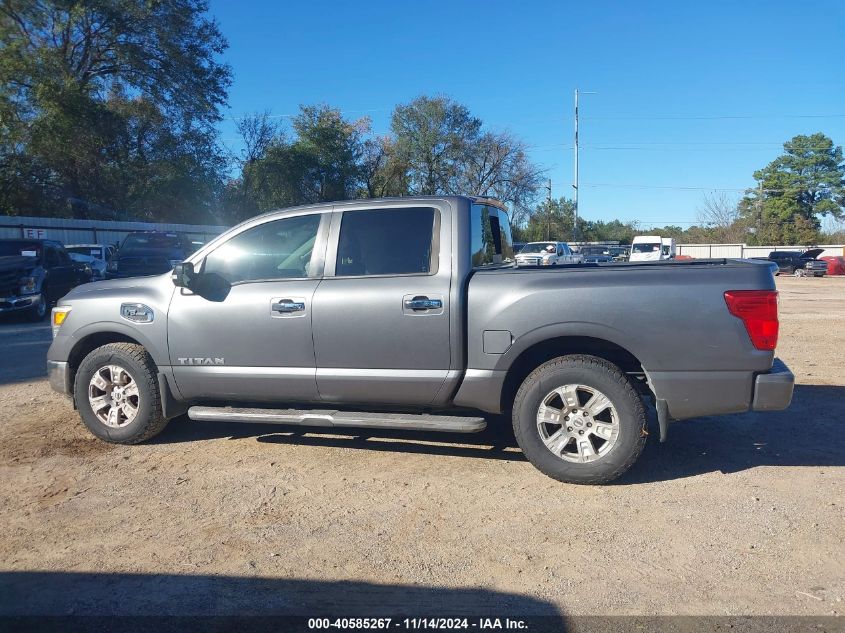 2017 Nissan Titan Sv VIN: 1N6AA1E61HN505643 Lot: 40585267