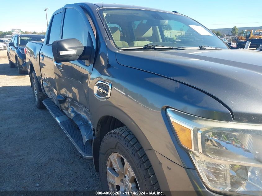 2017 Nissan Titan Sv VIN: 1N6AA1E61HN505643 Lot: 40585267