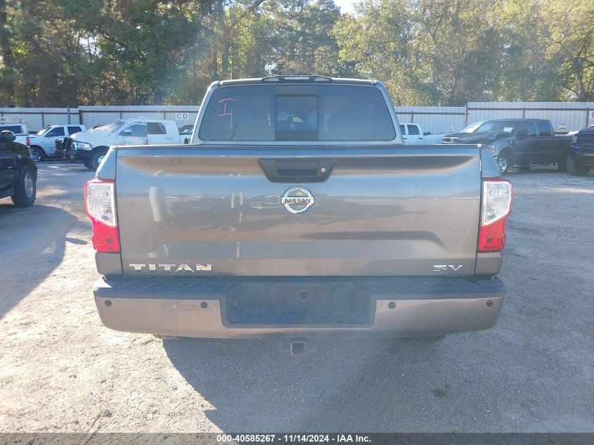 2017 Nissan Titan Sv VIN: 1N6AA1E61HN505643 Lot: 40585267