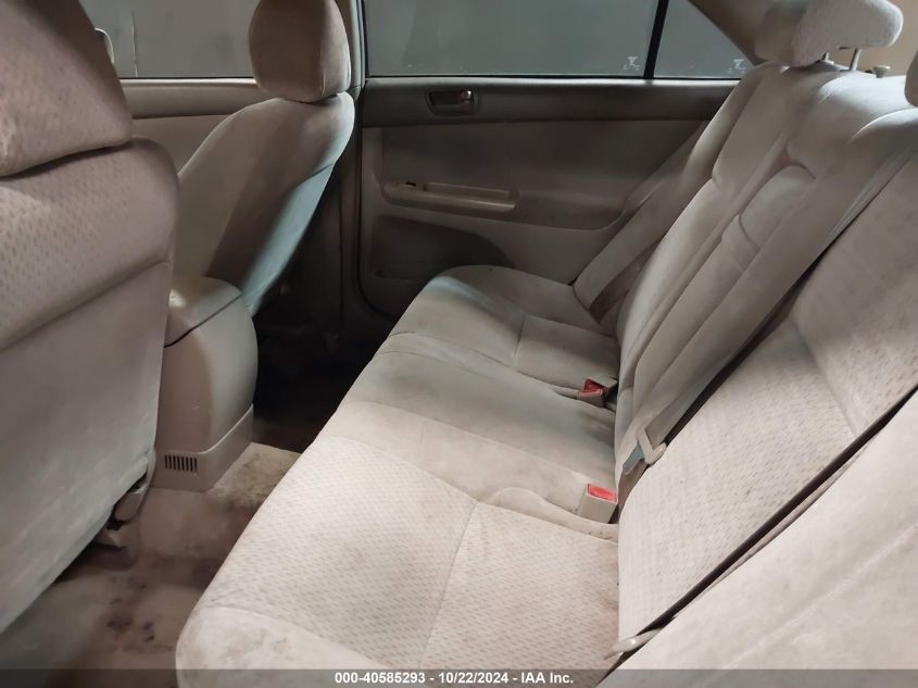 2003 Toyota Camry Le VIN: 4T1BE32K33U122886 Lot: 40585293