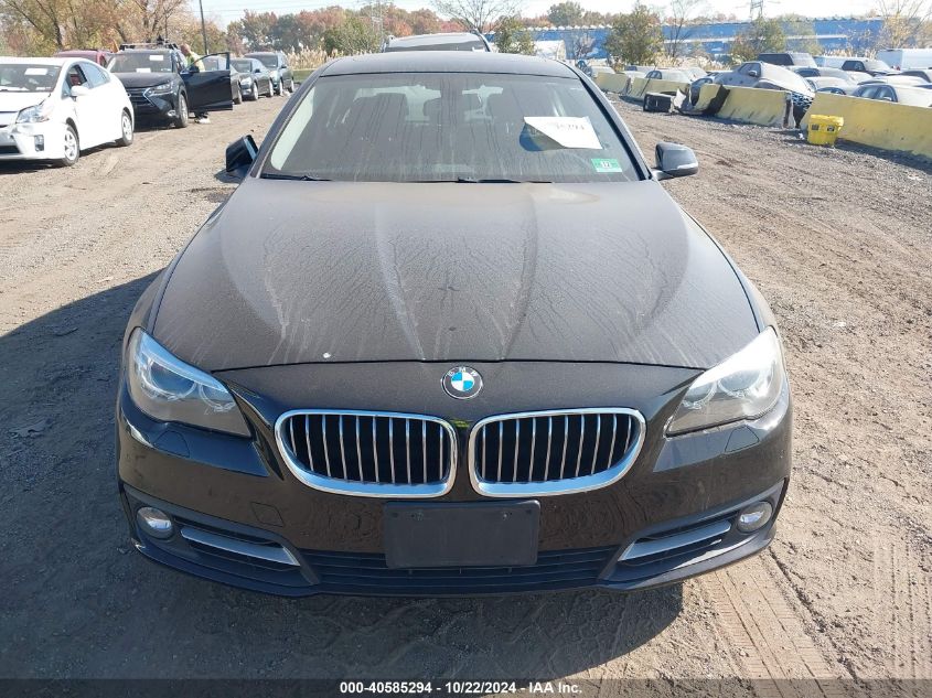 2015 BMW 528I xDrive VIN: WBA5A7C53FD627468 Lot: 40585294