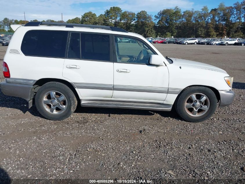 2006 Toyota Land Cruiser VIN: JTEHT05J162092353 Lot: 40585296