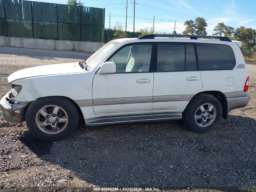 2006 Toyota Land Cruiser VIN: JTEHT05J162092353 Lot: 40585296