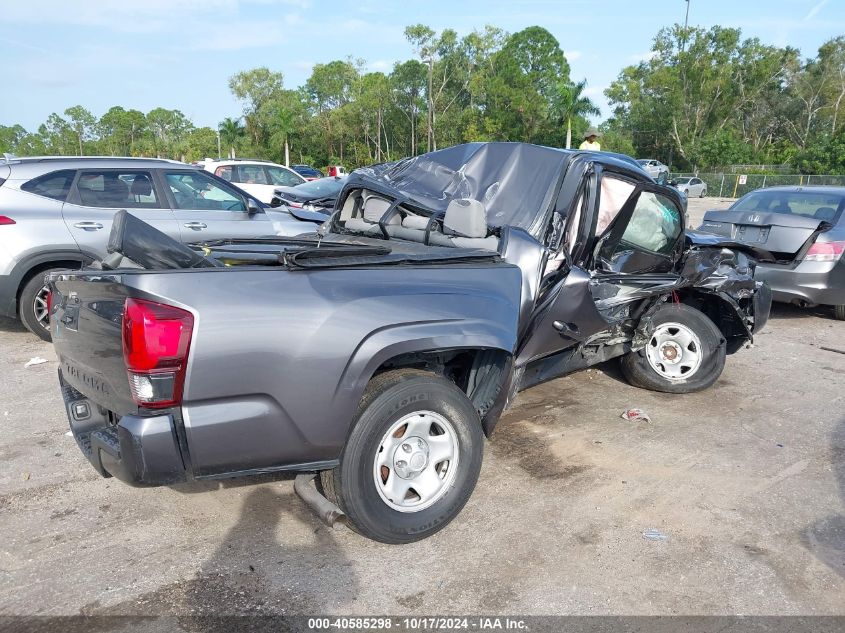 VIN 3TYAX5GN2NT045092 2022 Toyota Tacoma, SR no.4