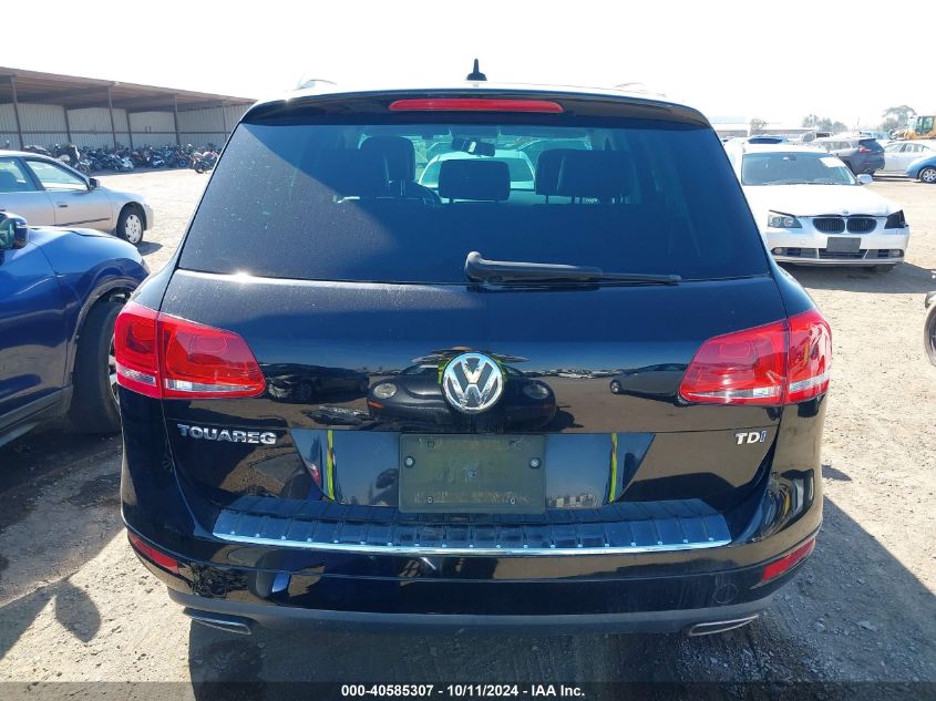 2011 Volkswagen Touareg Tdi Lux VIN: WVGFK9BP3BD003260 Lot: 40585307