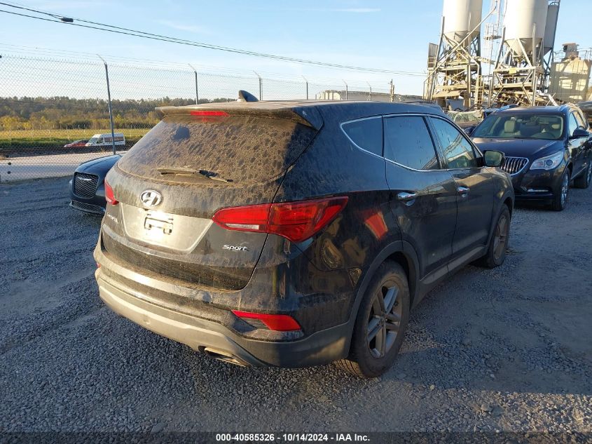 VIN 5NMZT3LB8HH004130 2017 Hyundai Santa Fe, Sport... no.4