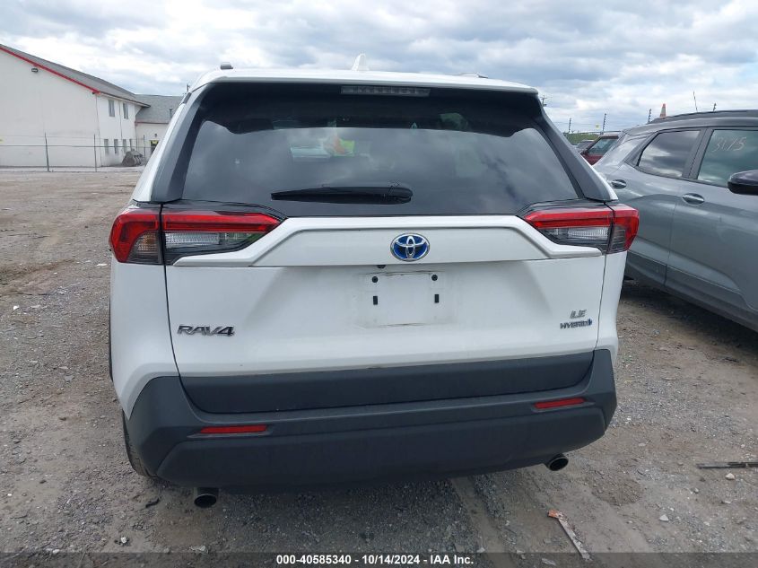 2021 Toyota Rav4 Hybrid Le VIN: 4T3MWRFVXMU031507 Lot: 40585340