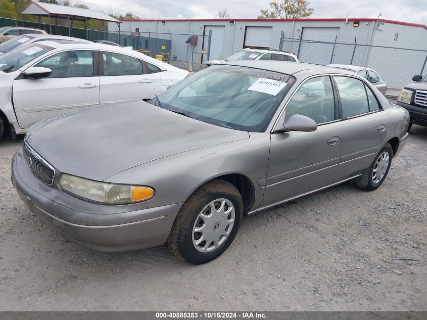 1999 Buick Century Custom VIN: 2G4WS52M8X1600910 Lot: 40585353